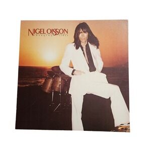 Nigel Olsson Changing Tides 12x12 Album Flat Promo Poster 1980s Store Display